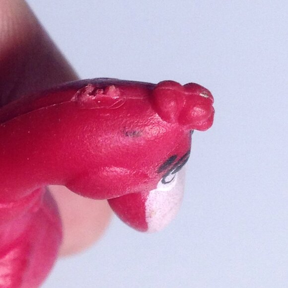 Vintage Flintstones Small Dino Rubber Toy Cereal Prize Hanna Barbera 1987 2 inch - Picture 7 of 9